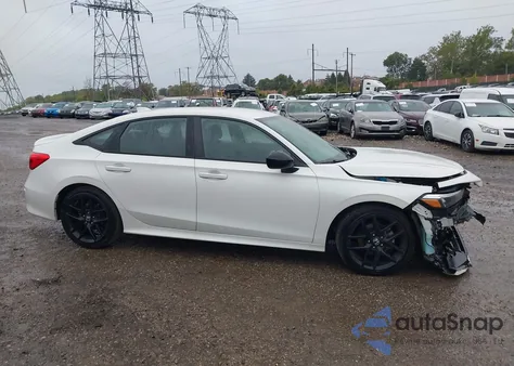 2024 Honda Civic Sport z USA, uszkodzony, nr VIN 2HGFE2F59RH532531